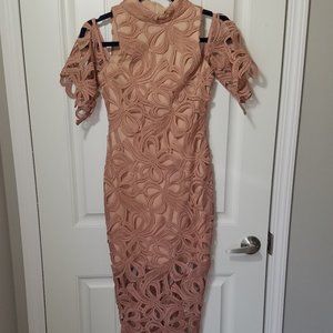 ELLIATTsight chalk pink dress XS NWT